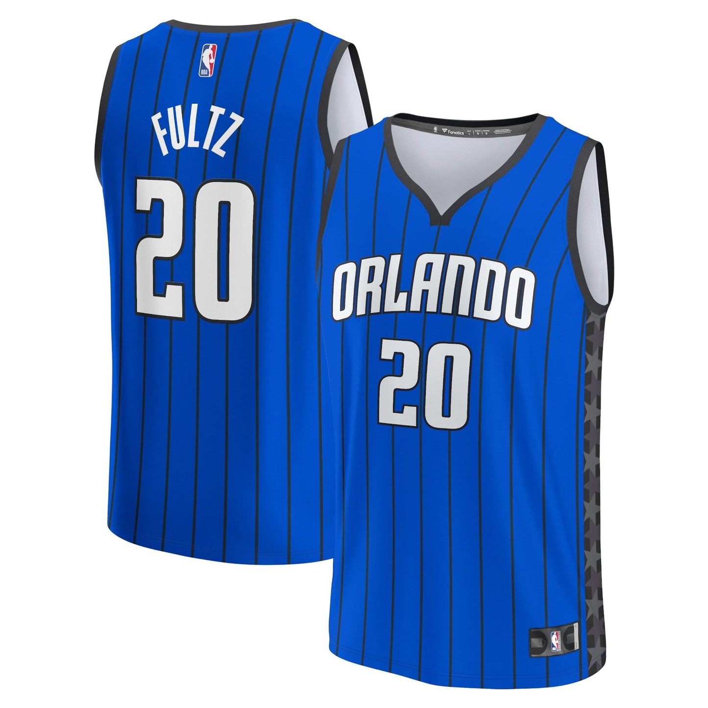 Men's Fanatics Branded Markelle Fultz Blue Orlando Magic Fast Break Replica Player Jersey - Statement Edition