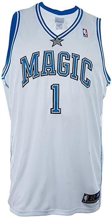 Men's NBA Tracy McGrady Orlando Magic White Reebok Authentic Jersey