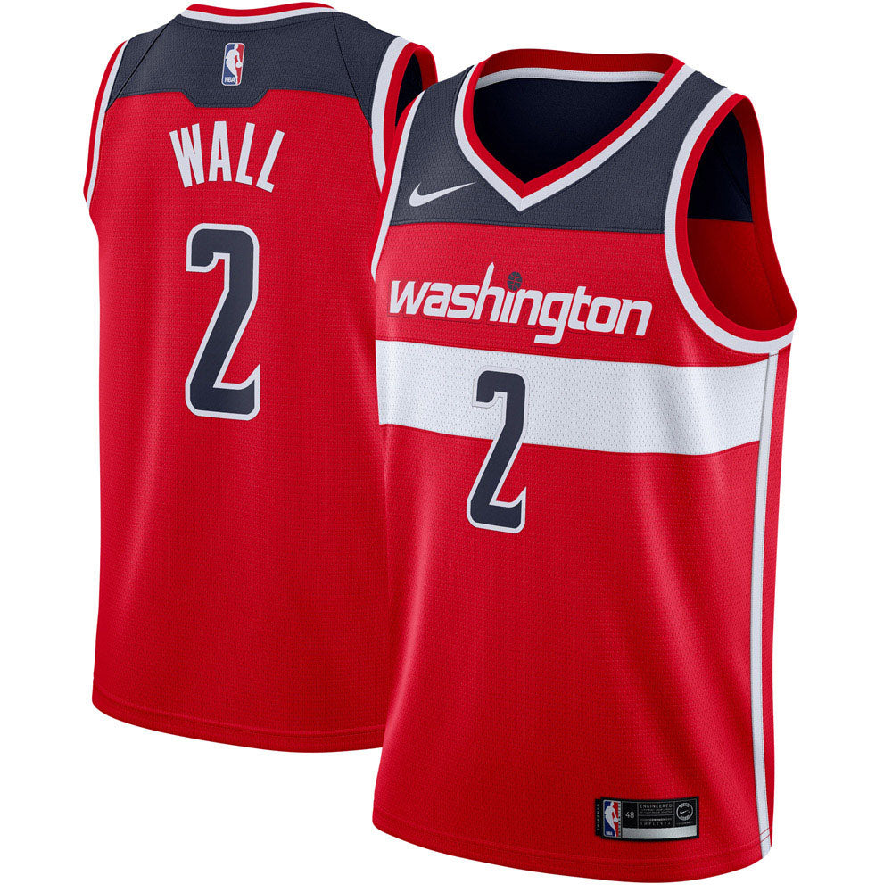 Men's Washington Wizards John Wall Icon Edition Jersey - Red