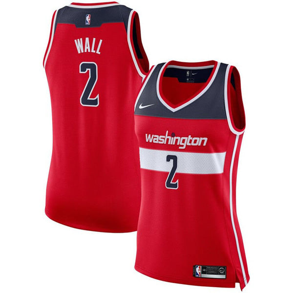 Women's Washington Wizards John Wall Icon Edition Jersey - Red