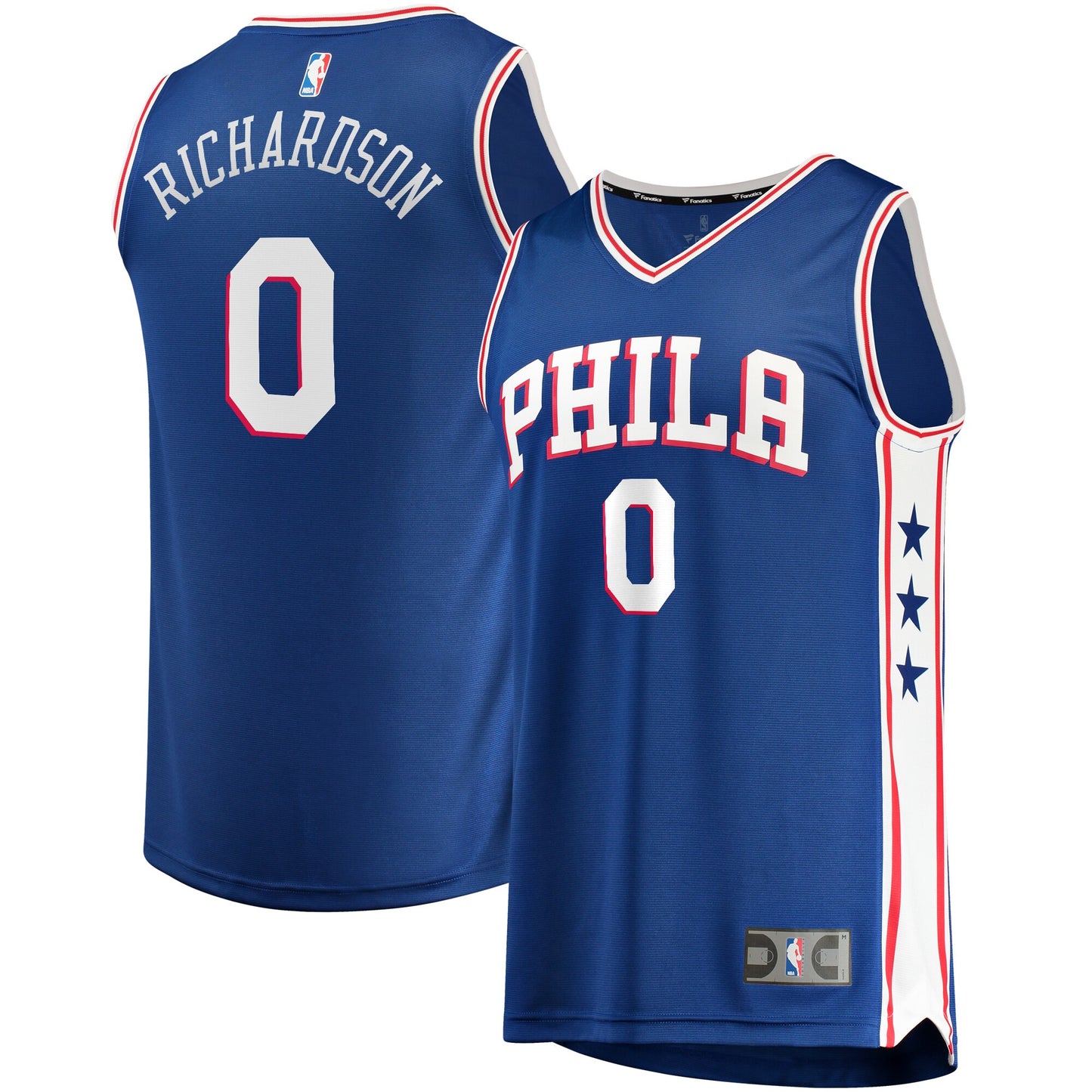 Josh Richardson Philadelphia 76ers Fanatics Branded Youth Fast Break Replica Jersey Royal - Icon Edition