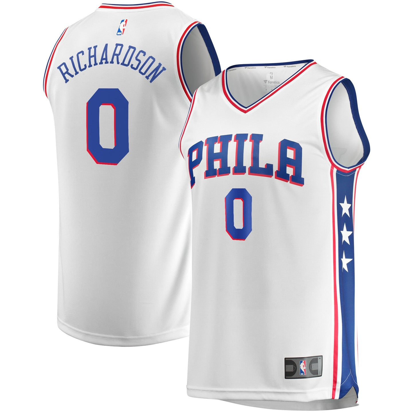 Josh Richardson Philadelphia 76ers Fanatics Branded Youth Fast Break Replica Jersey White - Association Edition