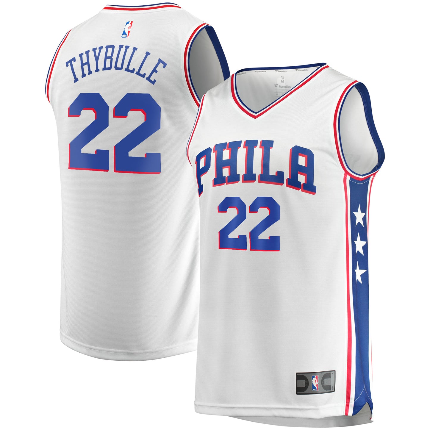 Matisse Thybulle Philadelphia 76ers Fanatics Branded Fast Break Replica Jersey - Association Edition - White