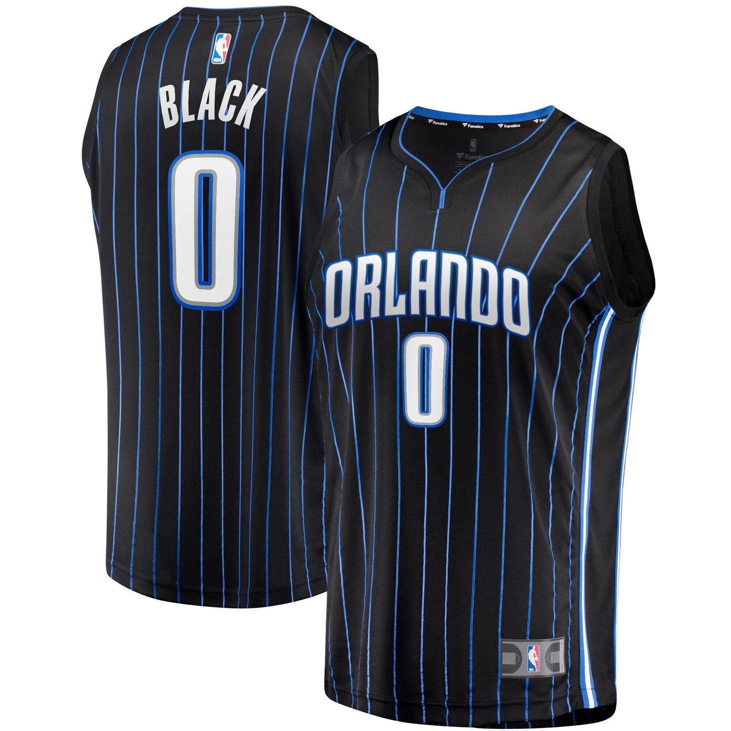 Anthony Black Orlando Magic Fanatics Branded Youth 2023 NBA Draft First Round Pick Fast Break Replica Jersey - Icon Edition - Black