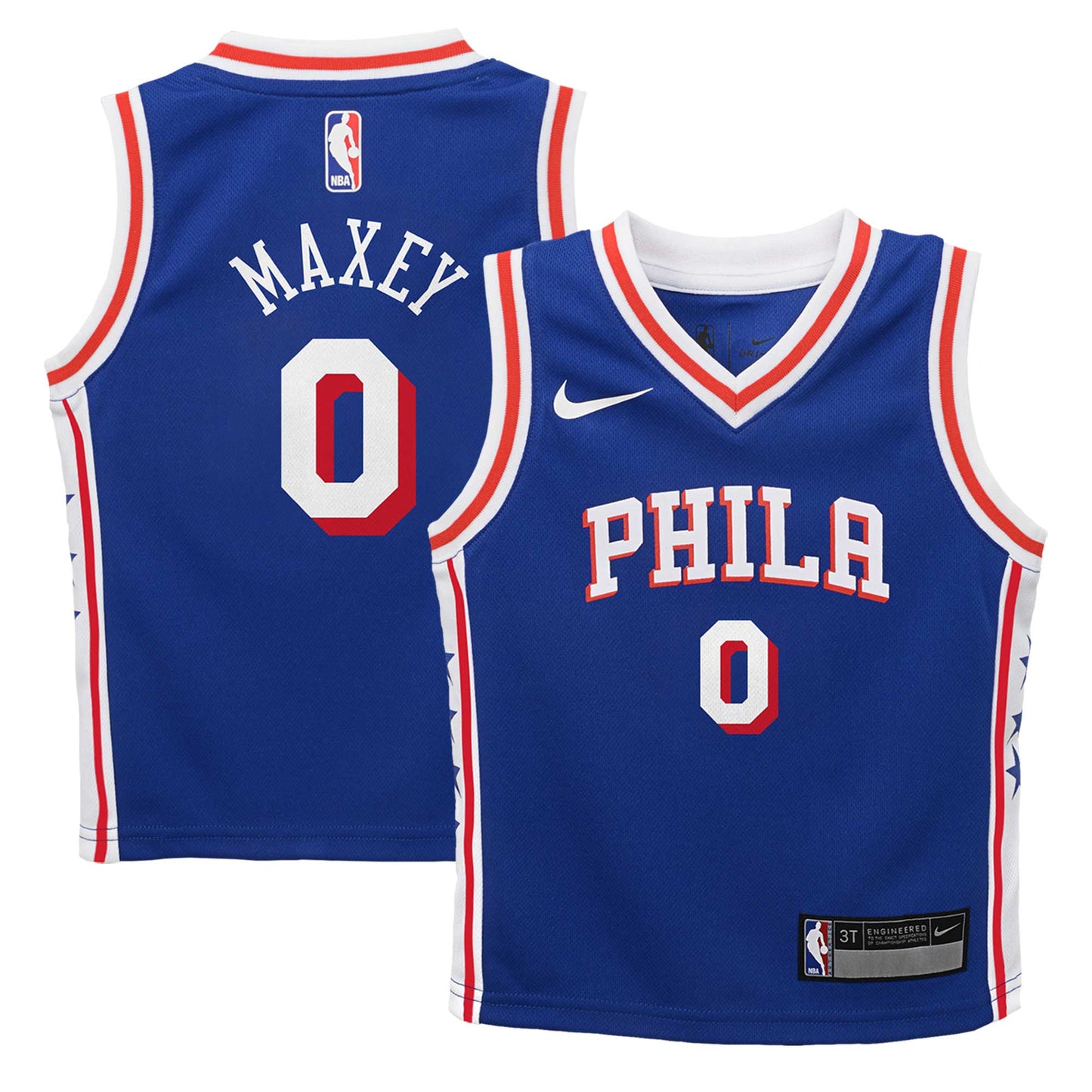 Tyrese Maxey Philadelphia 76ers Nike Toddler Swingman Player Jersey - Icon Edition - Royal