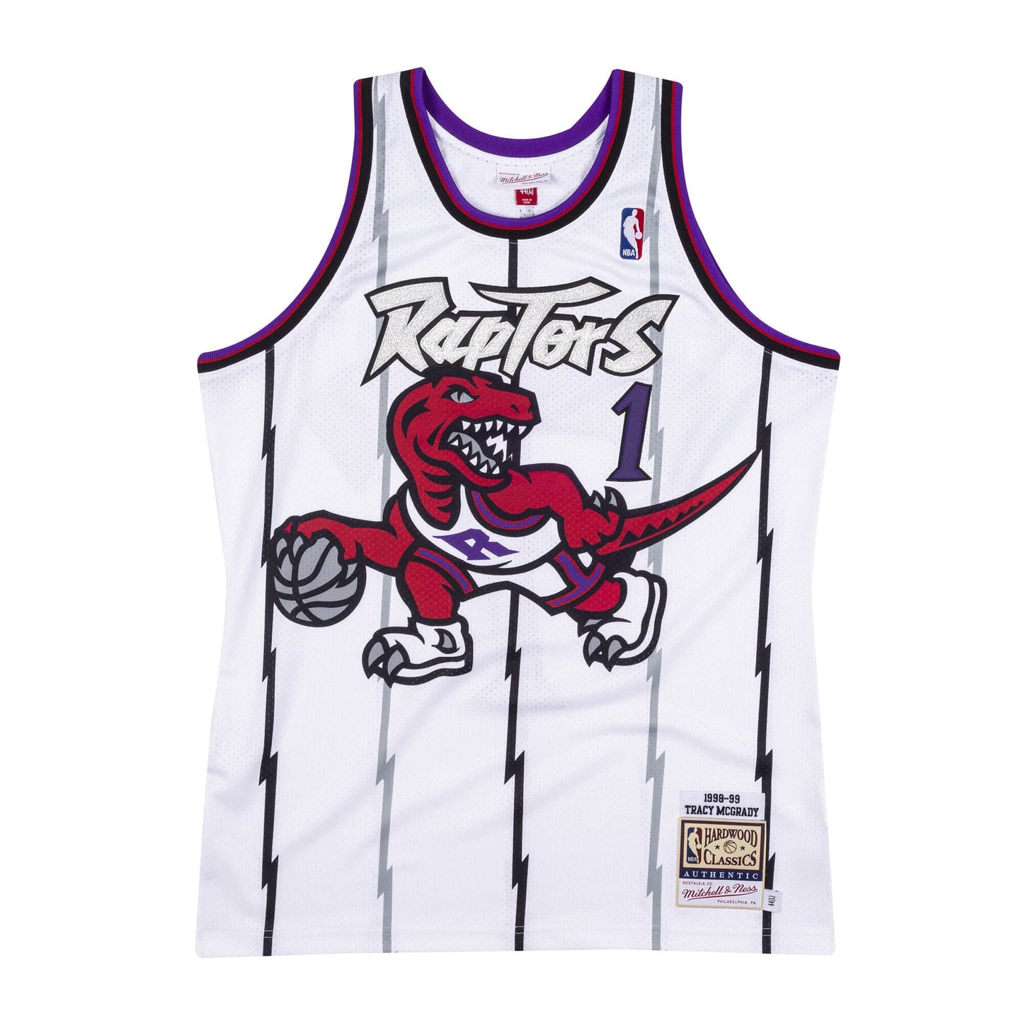 Authentic Jersey Toronto Raptors 1998-99 Tracy McGrady