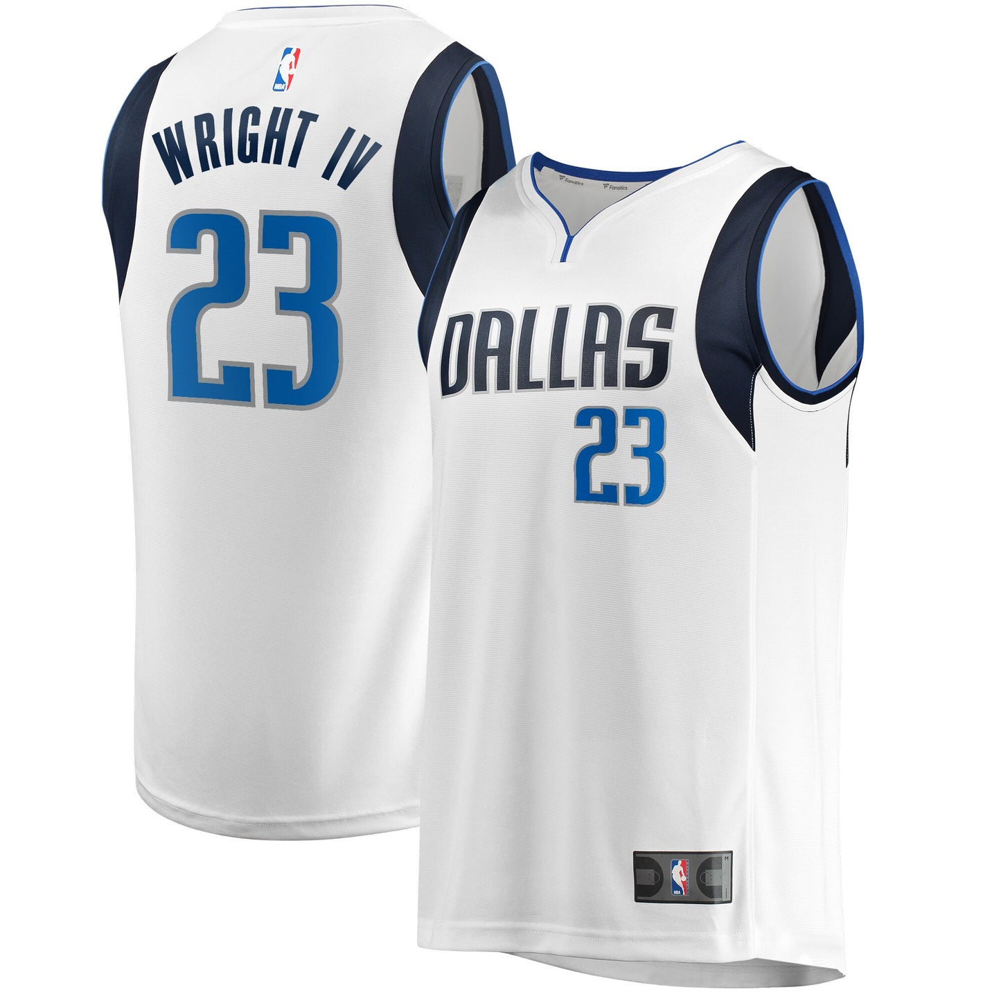 McKinley Wright IV Dallas Mavericks Fanatics Branded Fast Break Player Jersey - Association Edition - White