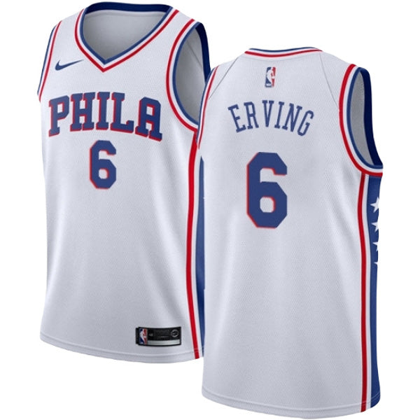 Men's Philadelphia 76ers Julius Erving Association Jersey - White